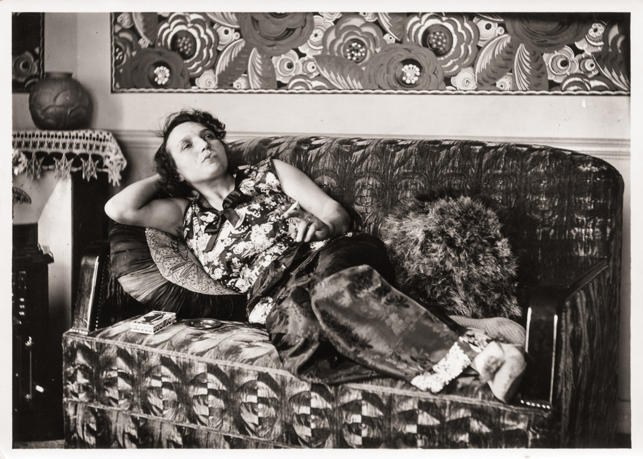 Madame Peaucou dans son intérieur