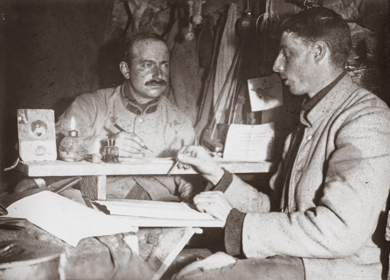 Soirée durant la guerre, date inconnue
