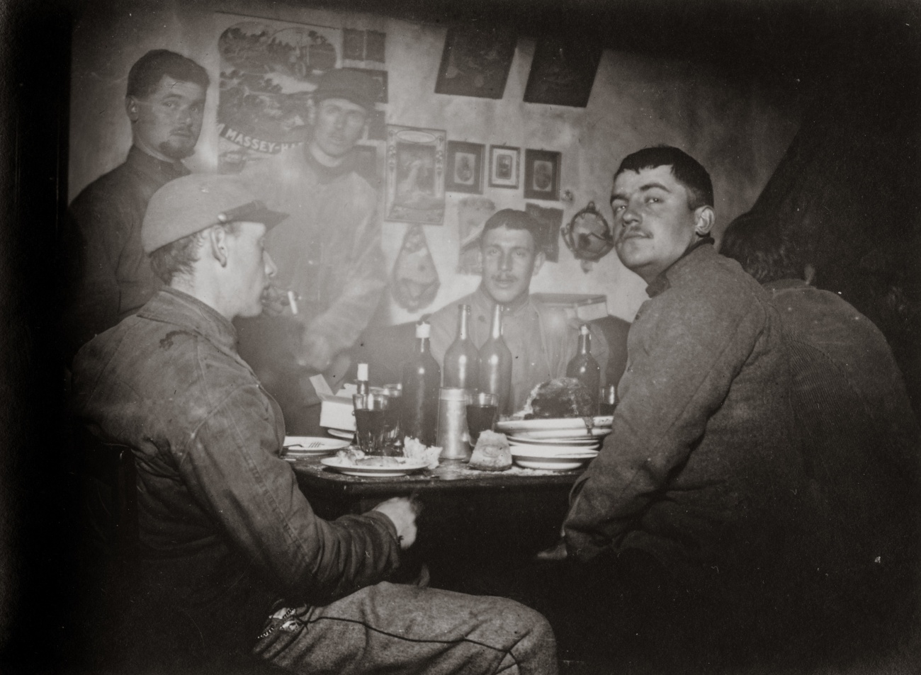 Soirée durant la guerre, date inconnue