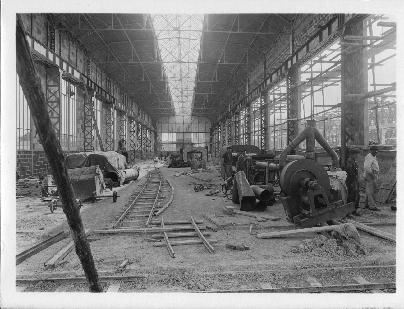Construction Usines Thomson-Houston à Saint-Ouen