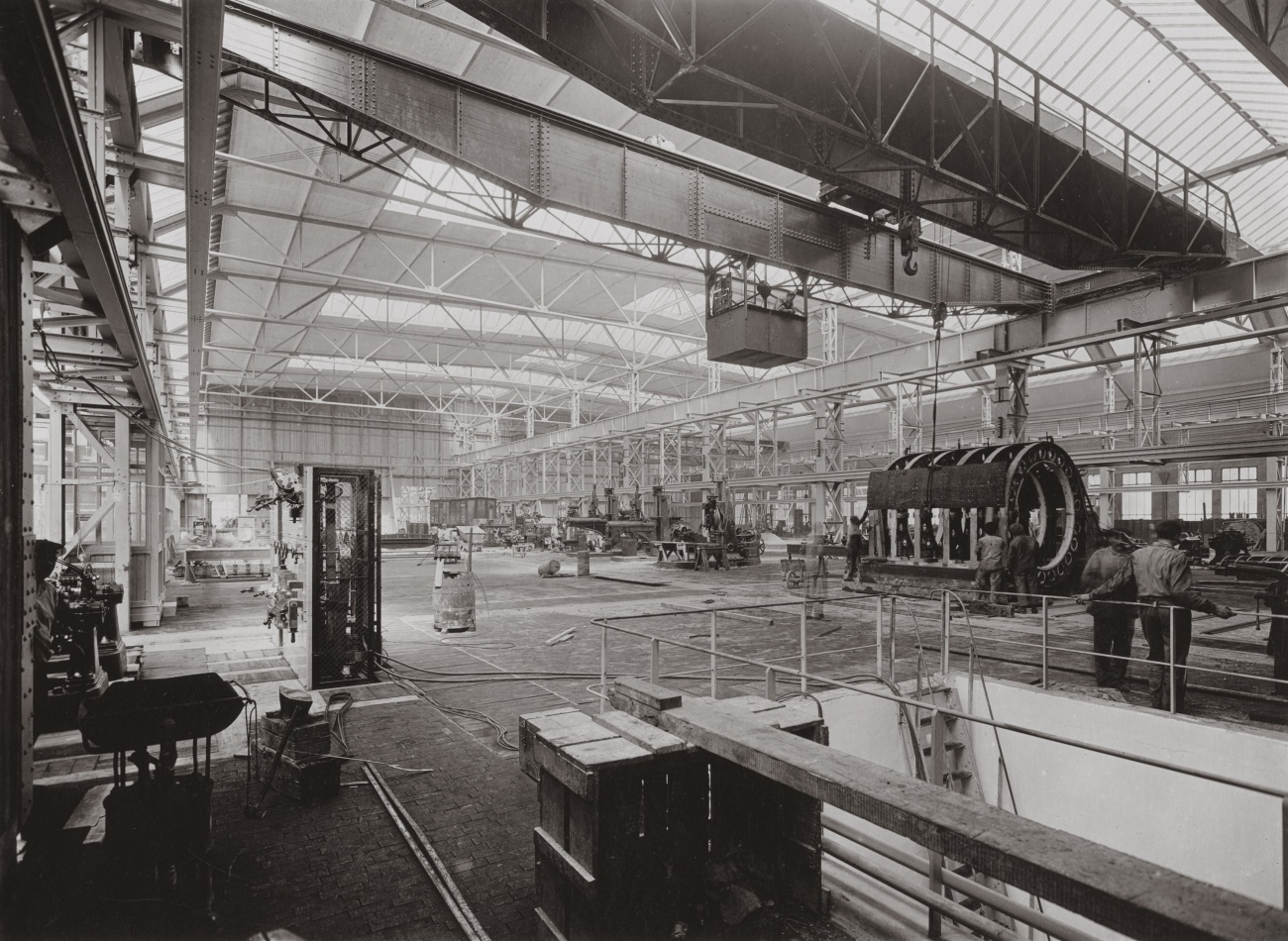 Usine Thomson-Houston à Saint-Ouen, 1921-22.