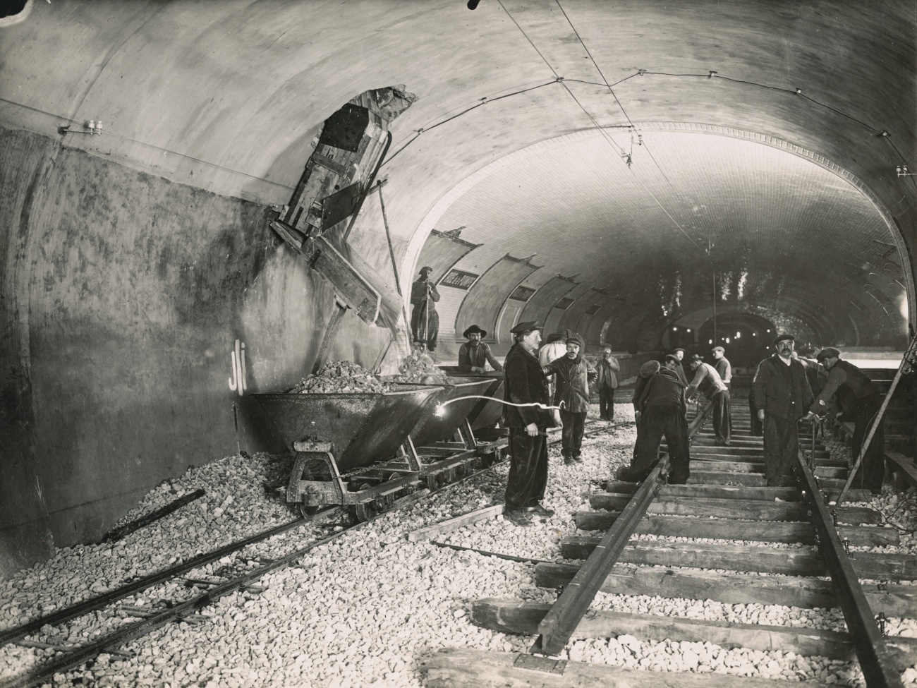 1922 Travaux du Métropolitain