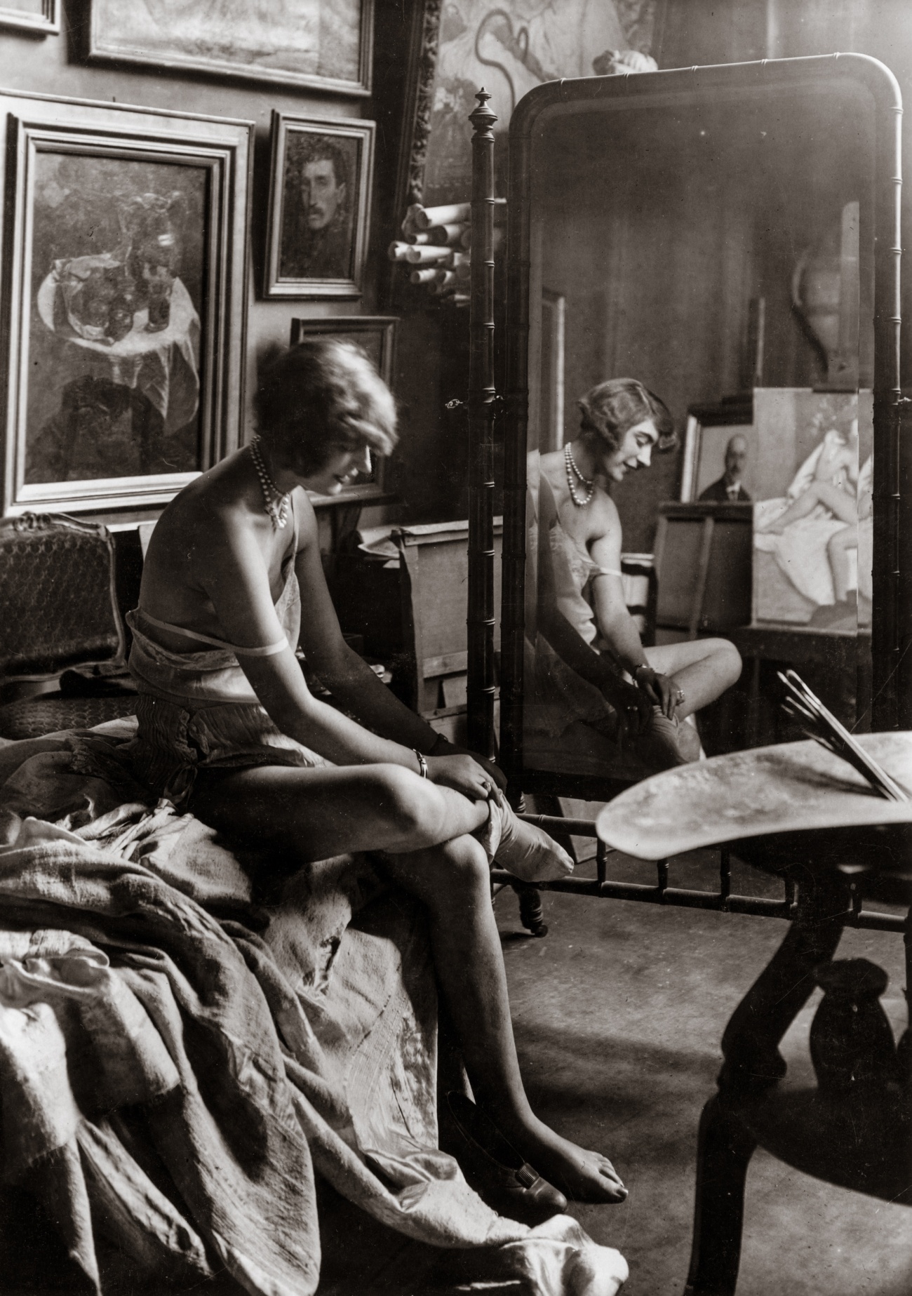 Le repos du modèle - 1926