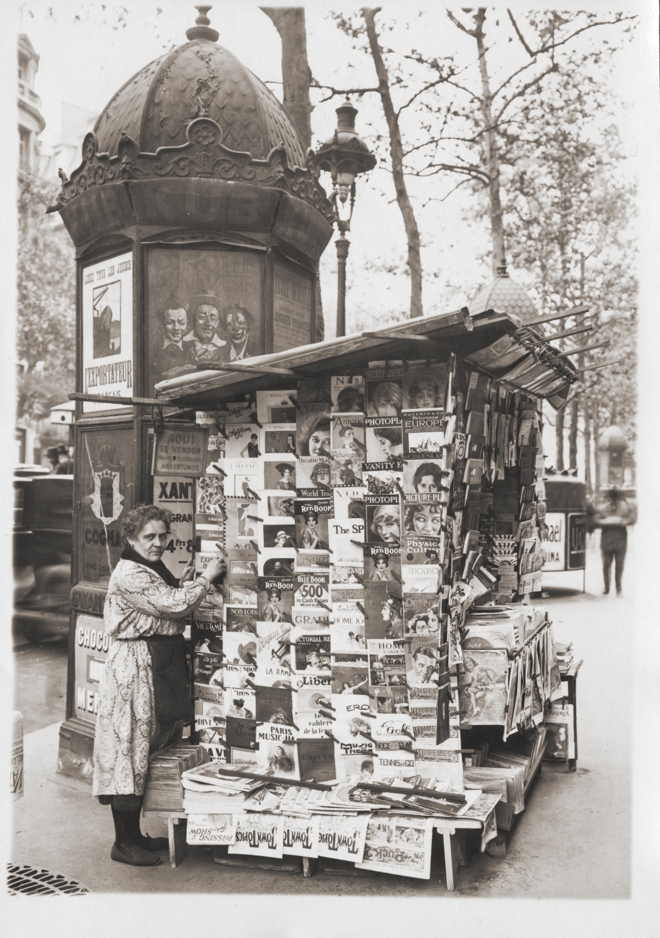 Kiosque sur les Grands Boulevards
